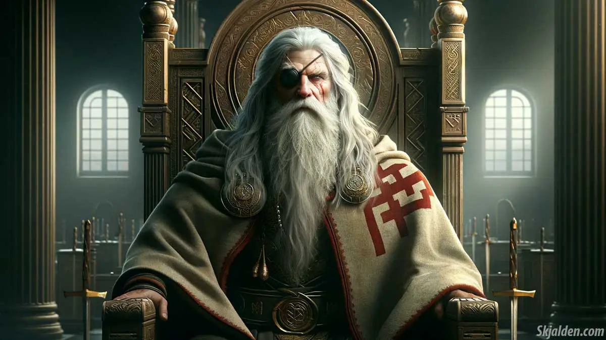 I think that this is what Odin looked like when he was younger : r/GodofWar