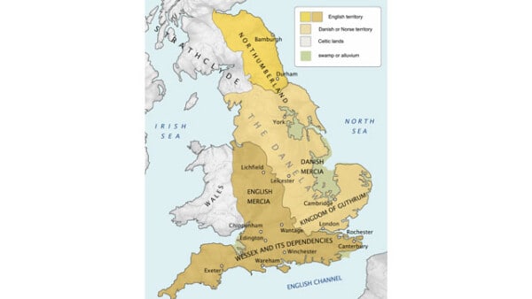 danelaw inglaterra era vikinga