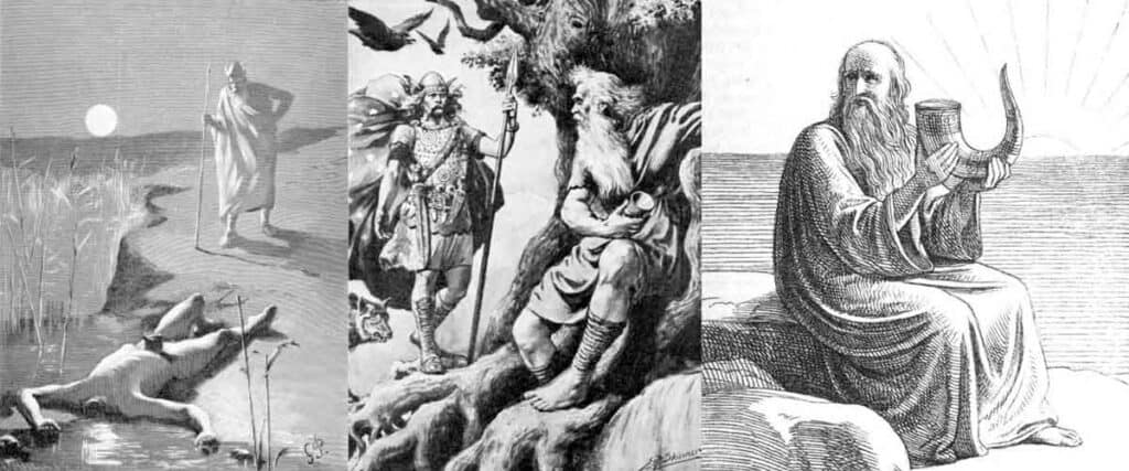 odin and mimir in norse mythology