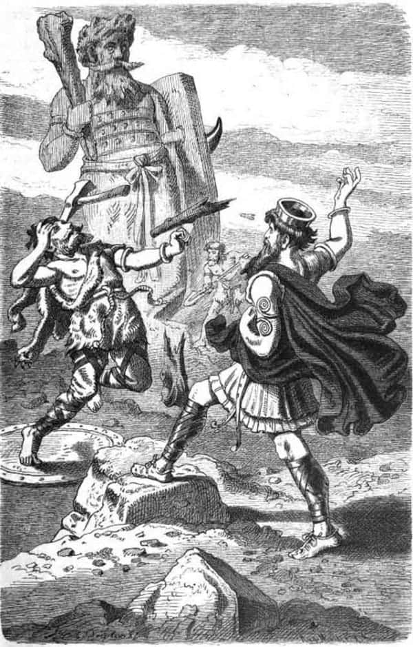 Thor's Duel with Hrungnir | Norse Sagas - Skjalden.com