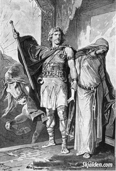 Skirnir y Gerd en la mitología nórdica