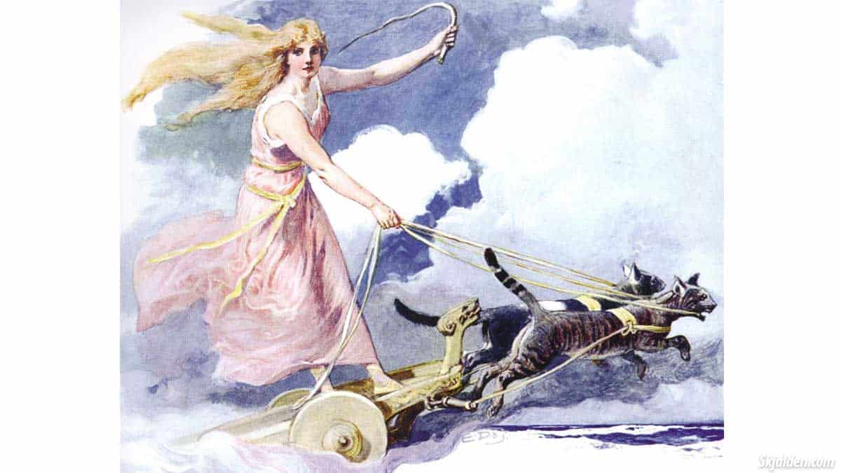 Freya the Goddess of Love and Fertility - Norse mythology