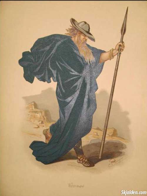 odin the wanderer in norse mythology