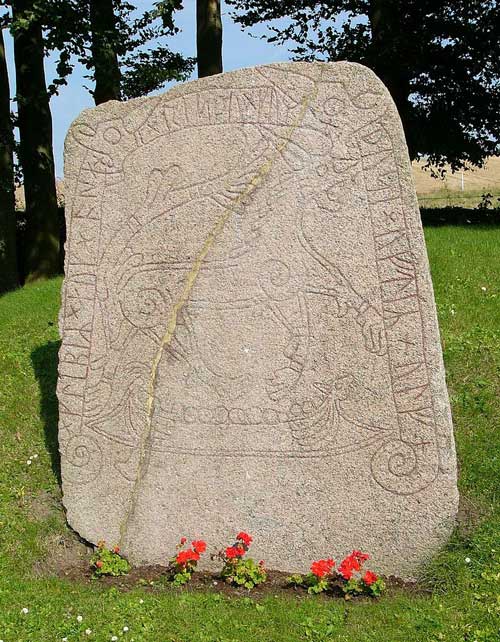 tullstorp runestone skåne naglfar fenrir