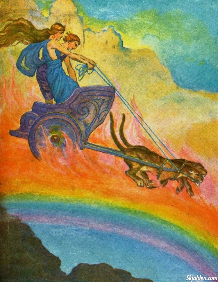 the rainbow bridge norse legend