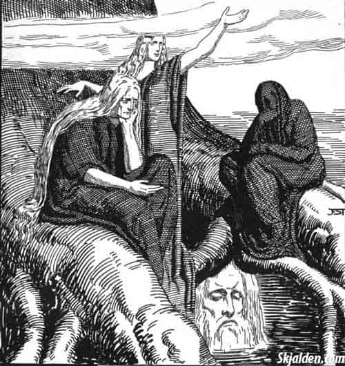 Norns in norse mythology