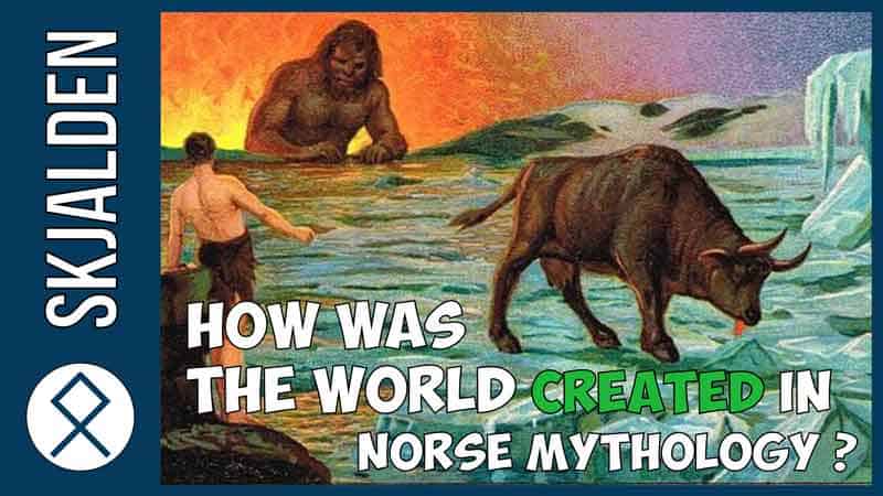 création du monde mythologie nordique