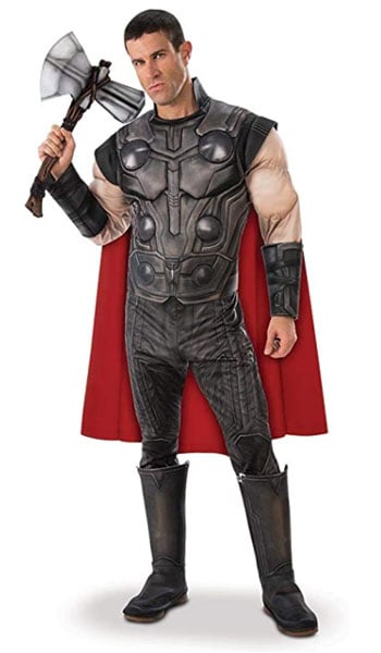 thor marvel avengers costume for adults