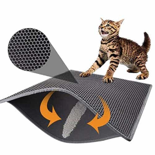 cat litter mat