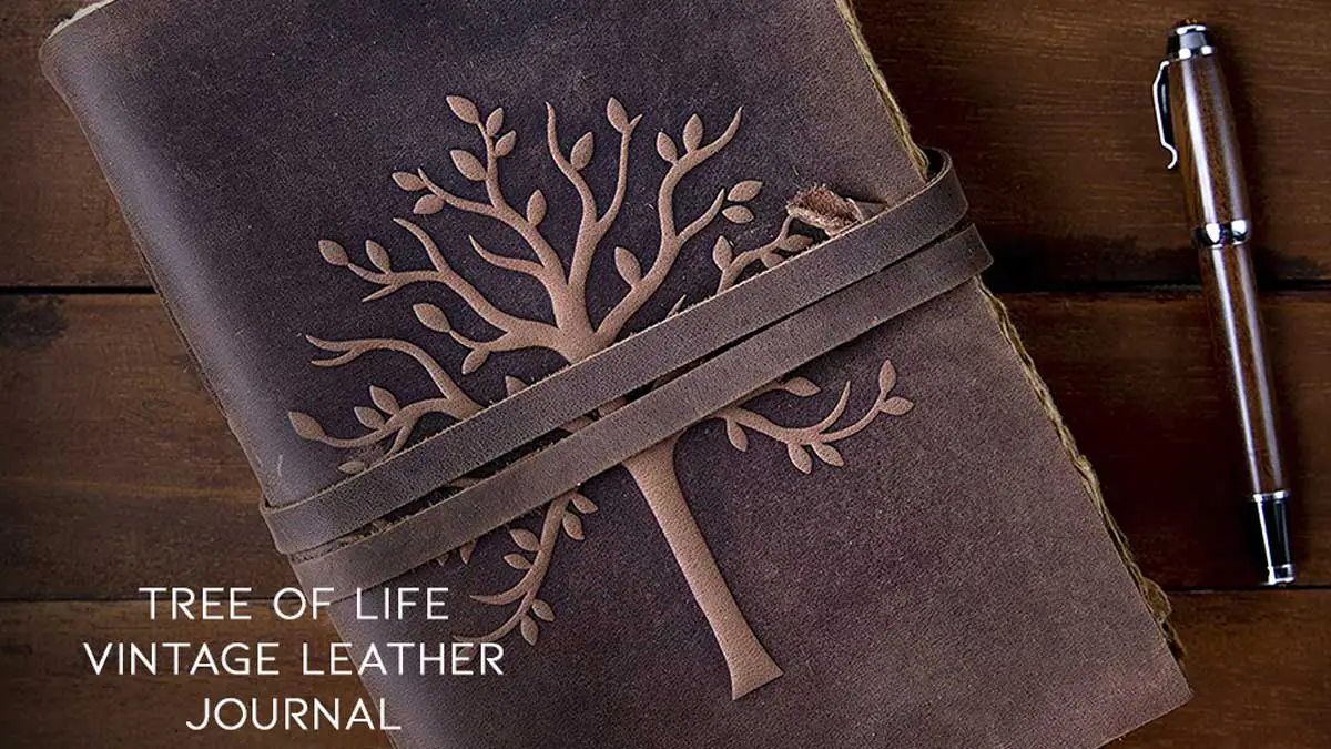 Tree of Life Leather Journal Perfect As Spell Book Get it here →