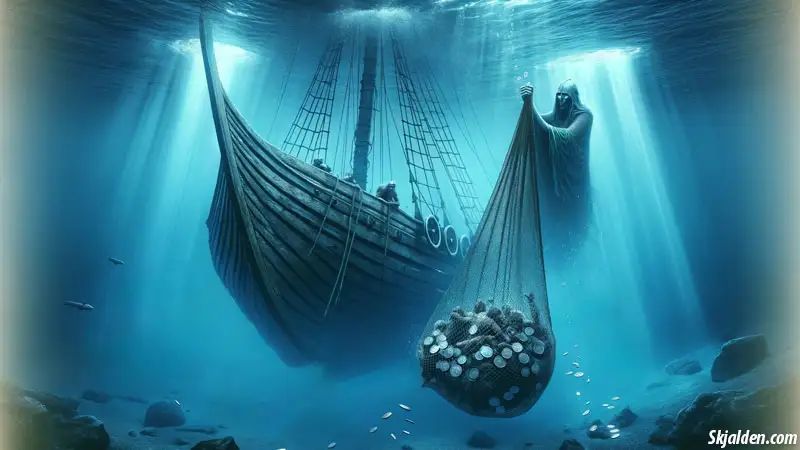 Aegir and Ran | Sea Gods | Norse Mythology - Skjalden.com