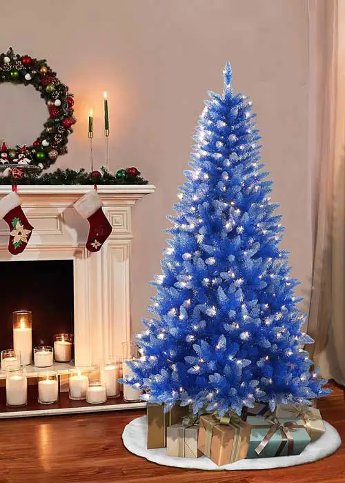 artificial-blue-christmas-tree