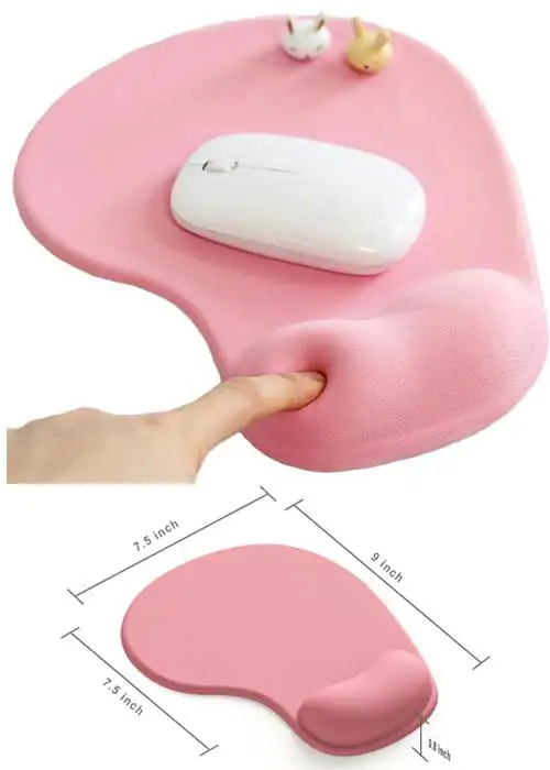 pink-mousepad-with-gel-wrist-support